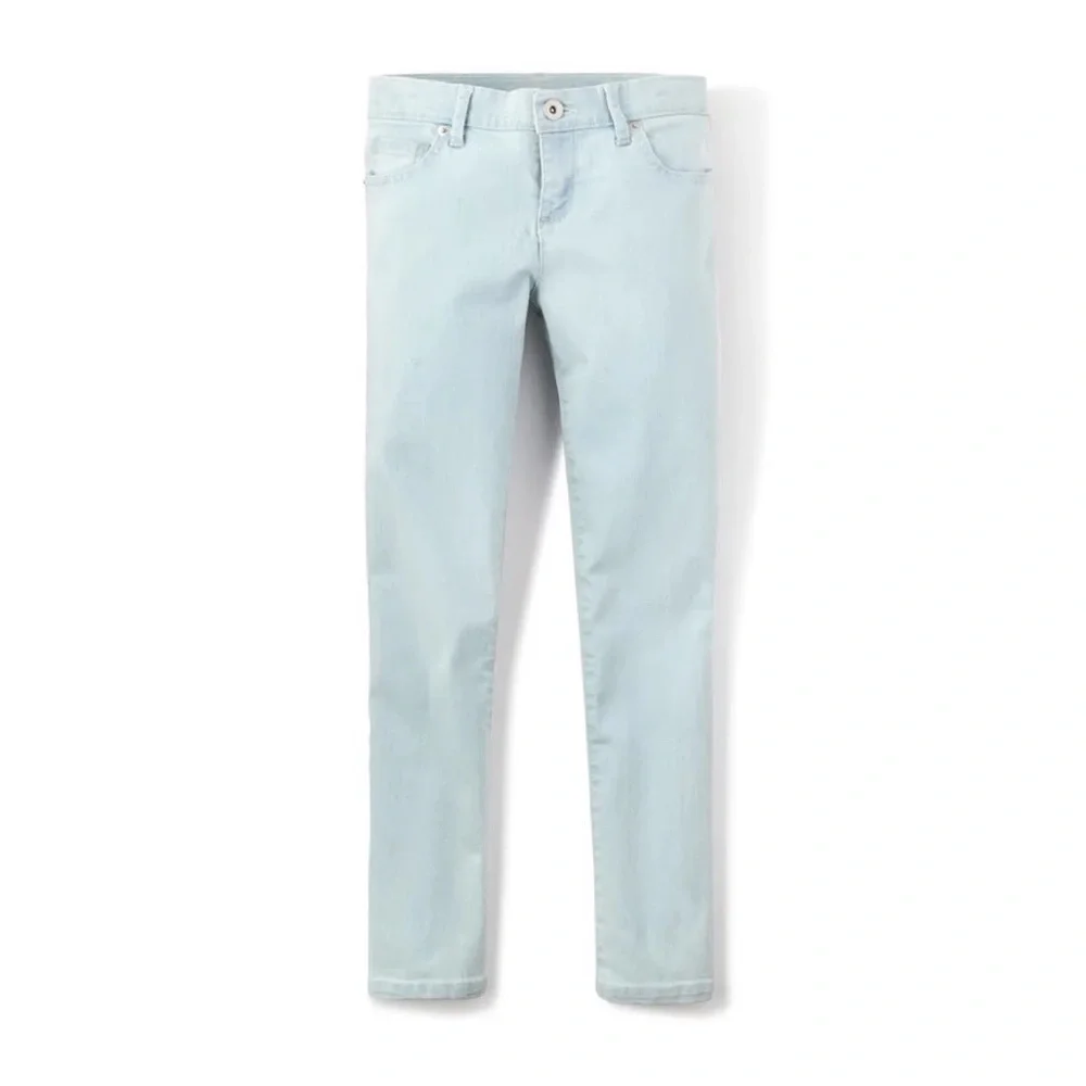 The Children's Place Girls Basic Stretch Skinny Jeans in Sky Wash, sz 8